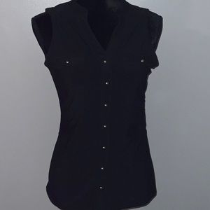White House Black Market Sleeveless Blouse